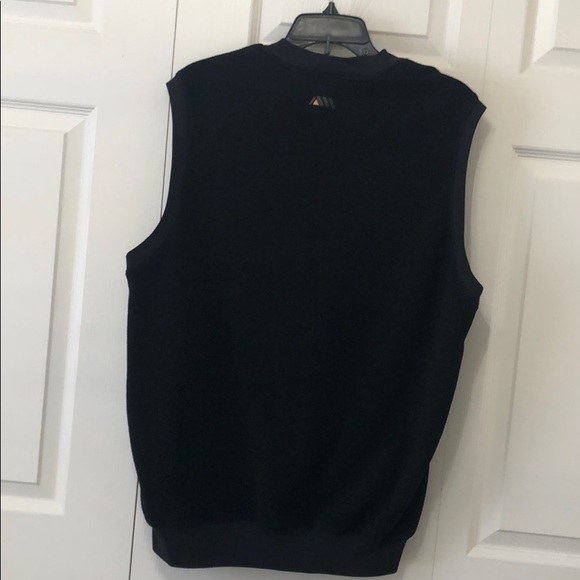 Men’s Fleece Golf Vest Black Sapulpa G.C. Large - Picture 4 of 5